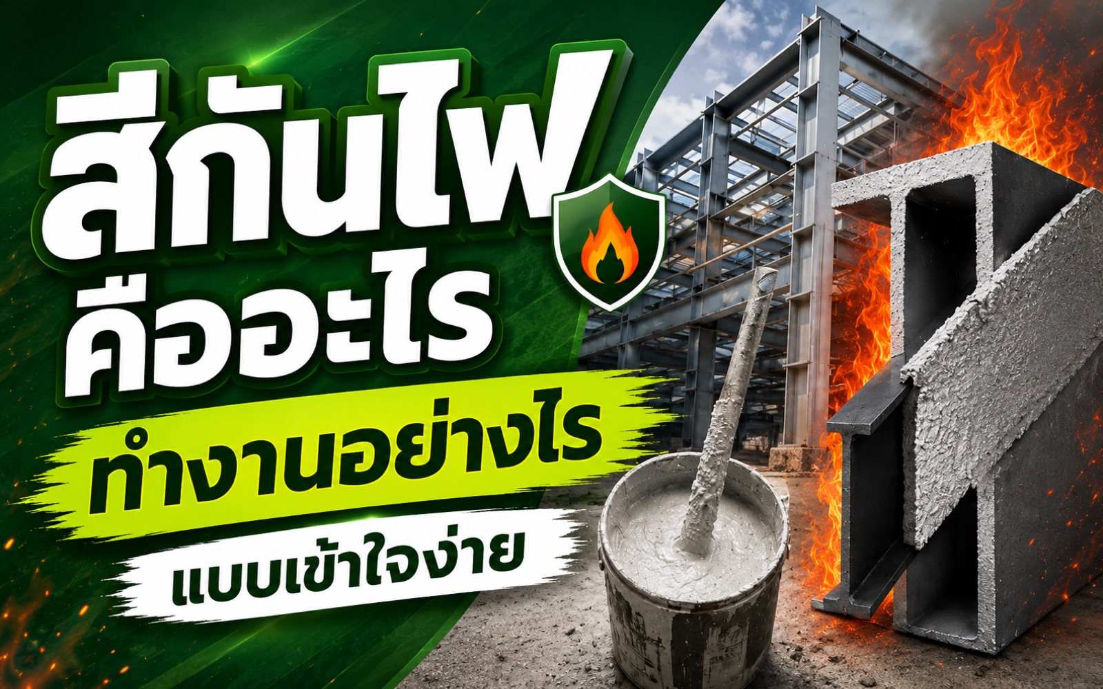 สีกันไฟคืออะไร ทำงานอย่างไร แบบเข้าใจง่าย