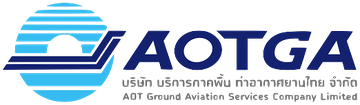 โลโก้ บริษัท บริการภาคพื้น ท่าอากาศยานไทย จำกัด (AOTGA)